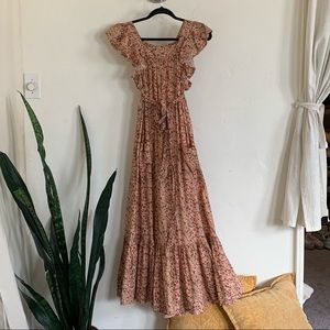 SHOP DÔEN Sonnet Dress in Pink Valley Floral